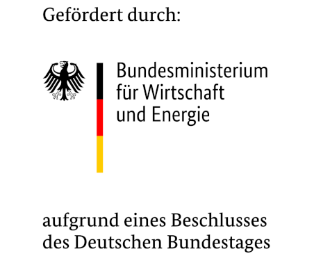Förderlogo Bundesministerium für Wirtschaft und Energie